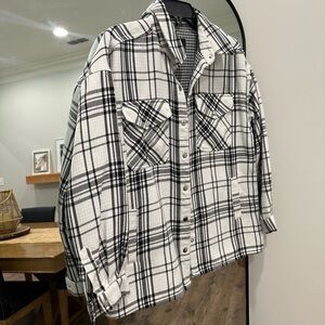 Flannel Plaid Jacket
